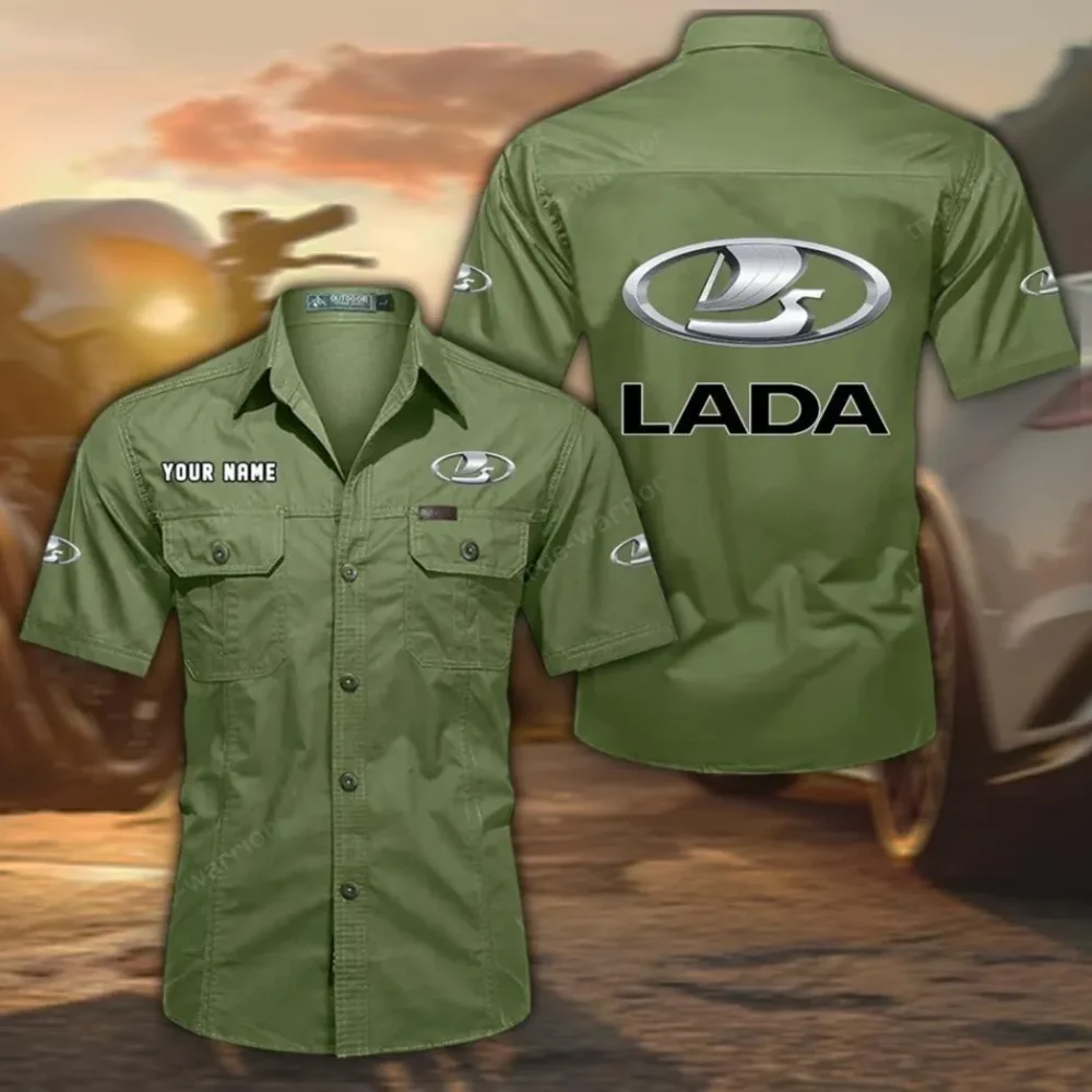 Hatchback Exclusive Logo Short Sleeved Shirt, Gift For Hatchback Lovers CAR444 - Fruit Green