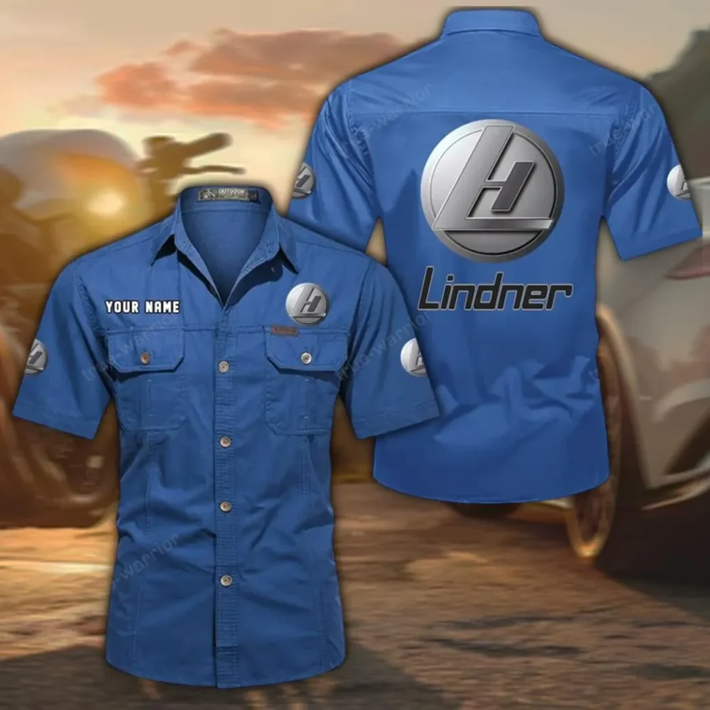 Agriforce Machines Exclusive Logo Short Sleeved Shirt, Gift For Agriforce Machines Enthusiasts CAR444 - Cowboy Blue