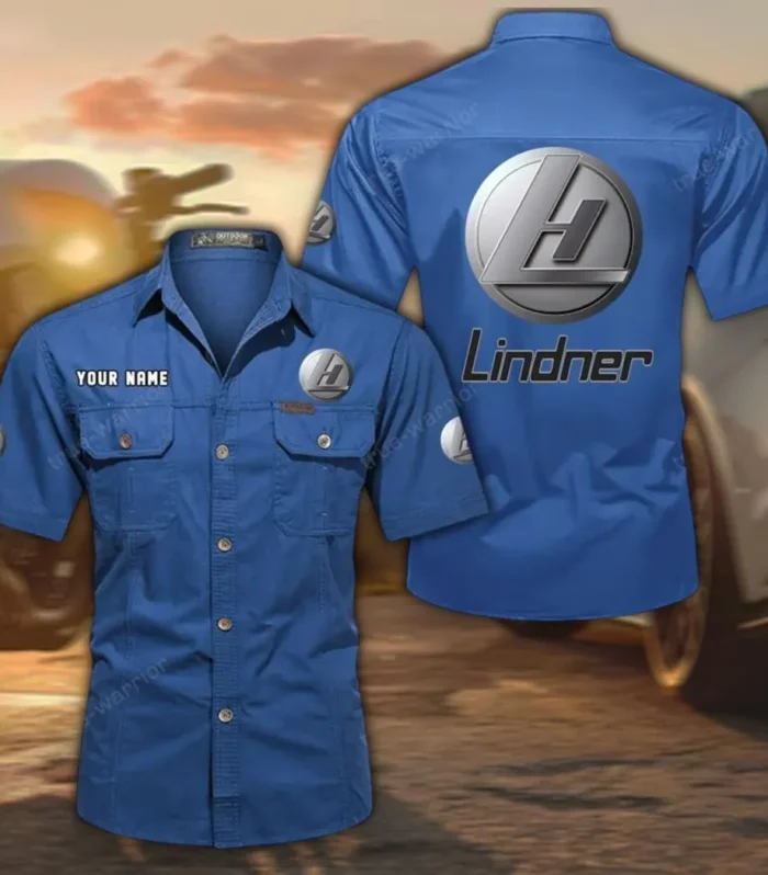 Agriforce Machines Exclusive Logo Short Sleeved Shirt, Gift For Agriforce Machines Enthusiasts CAR444 - Cowboy Blue