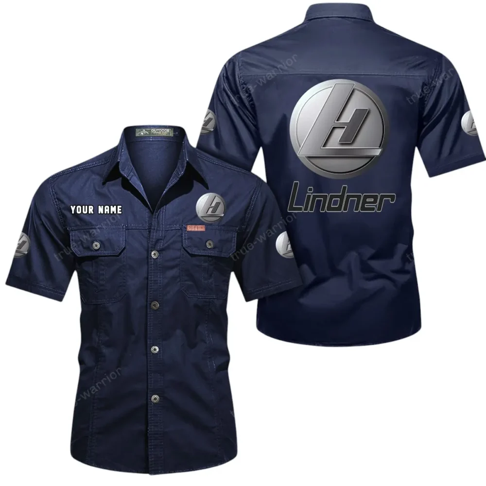 Ruraldrive Tractors Exclusive Logo Short Sleeved Shirt, Gift For Ruraldrive Tractors Enthusiasts CAR444 - Dark Blue - Image 2