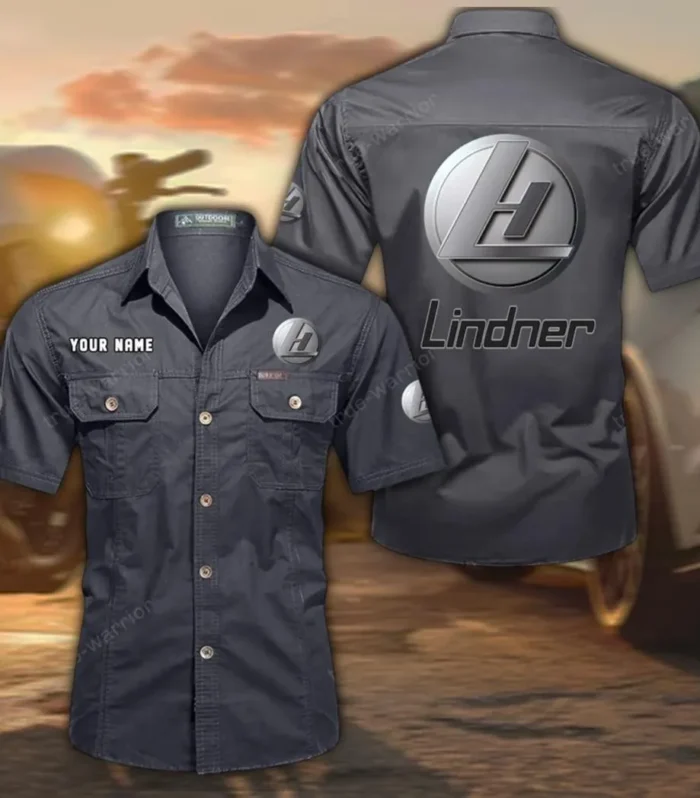 Harvestforce Tractors Exclusive Logo Short Sleeved Shirt, Gift For Harvestforce Tractors Enthusiasts CAR444 - Gray