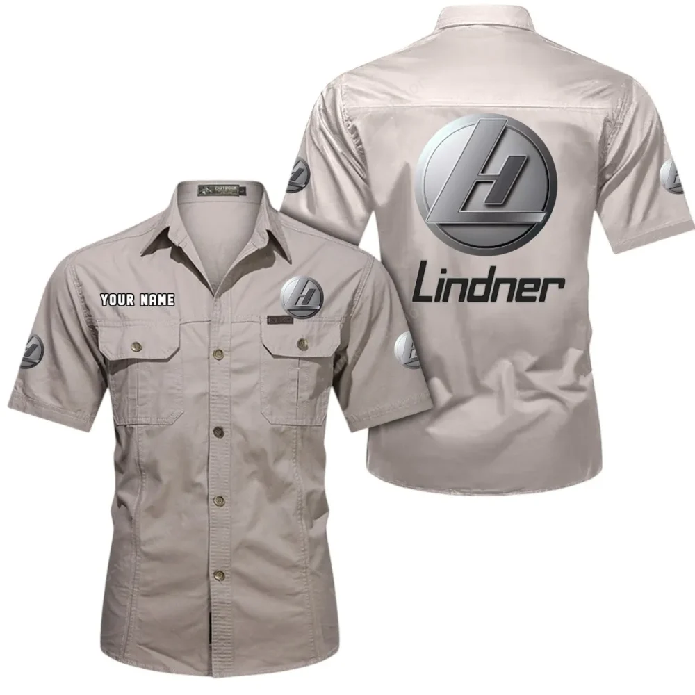 Croptrek Vehicles Exclusive Logo Short Sleeved Shirt, Gift For Croptrek Vehicles Enthusiasts CAR444 - Beige - Image 2