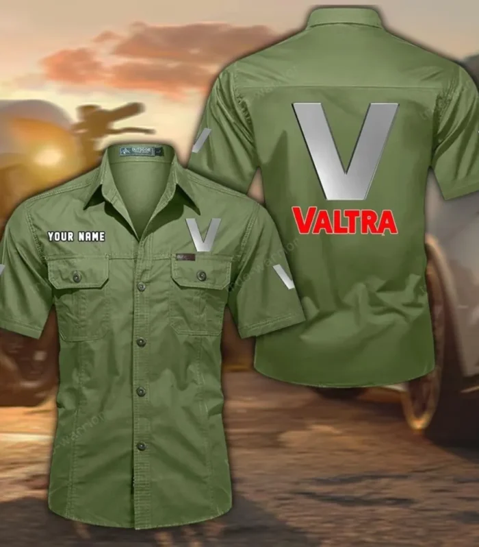 Versatile Crop Tractor Exclusive Logo Short Sleeved Shirt, Gift For Versatile Crop Tractor Lovers CAR444 - Fruit Green