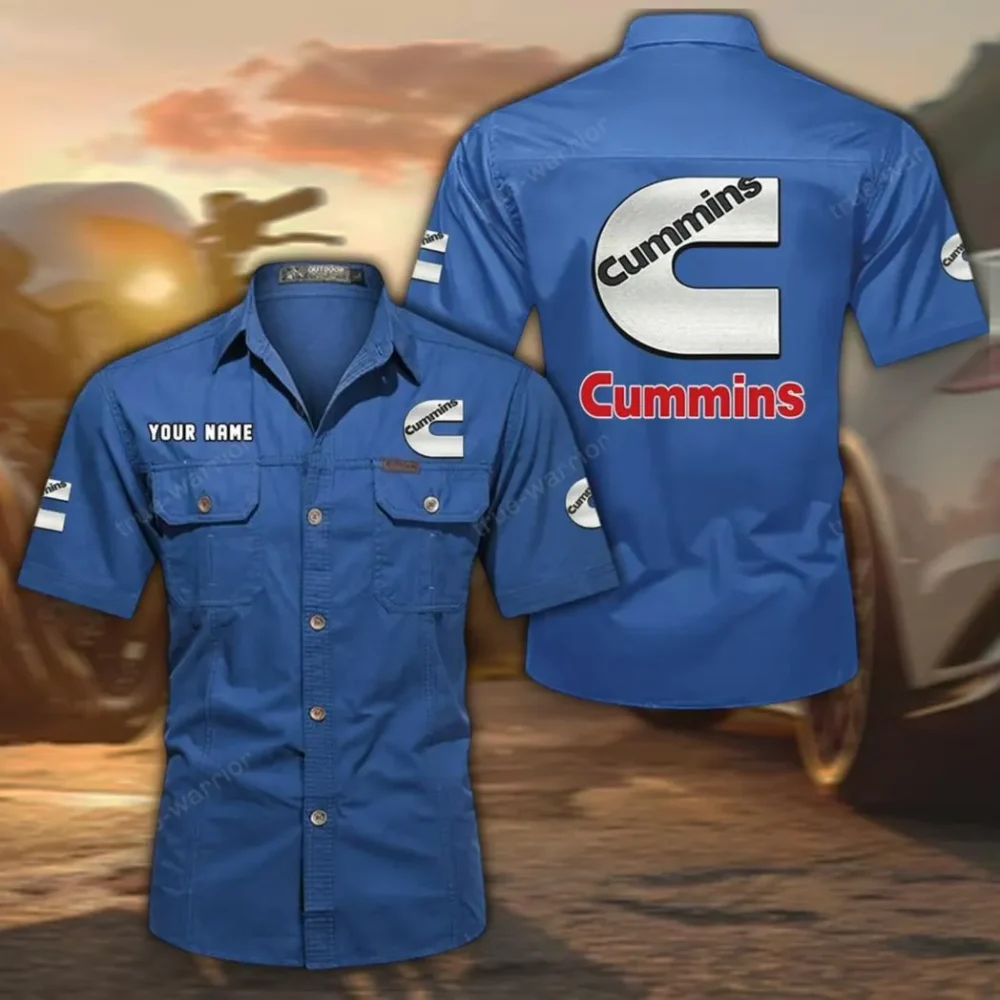 ProForce Diesel Exclusive Logo Short Sleeved Shirt, Gift For ProForce Diesel Enthusiasts CAR444 - Cowboy Blue