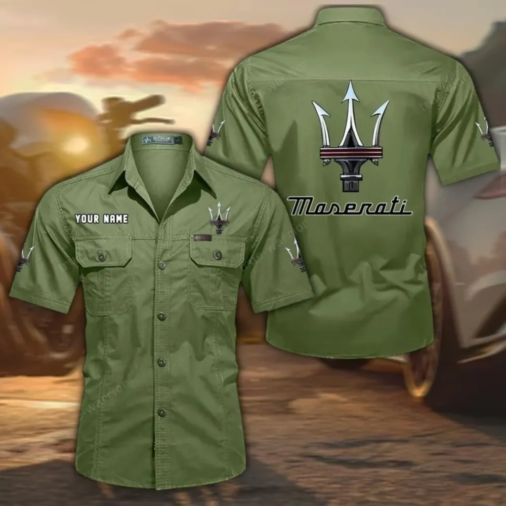High-Performance Vehicle  Exclusive Logo Short Sleeved Shirt, Gift For High-Performance Vehicle  Lovers CAR444 - Fruit Green