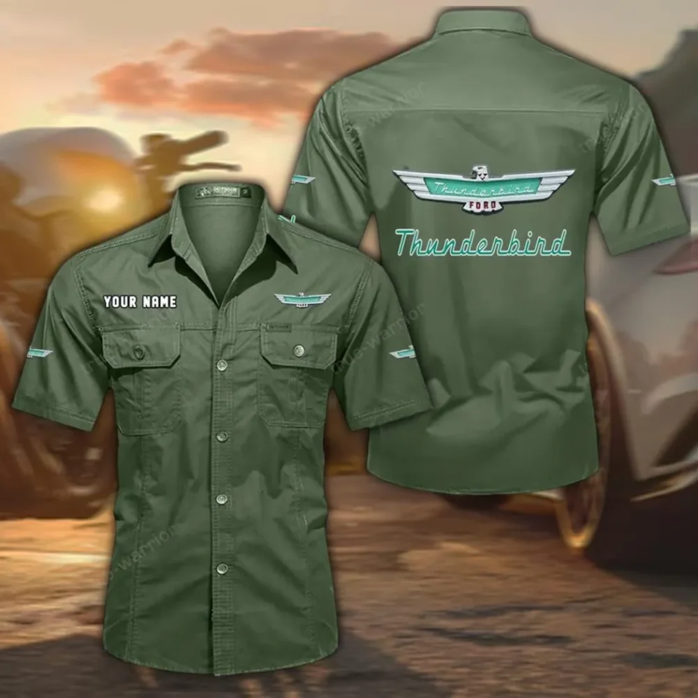 Classic Cruiser Exclusive Logo Short Sleeved Shirt, Gift For Classic Cruiser Lovers CAR444 - Army Green
