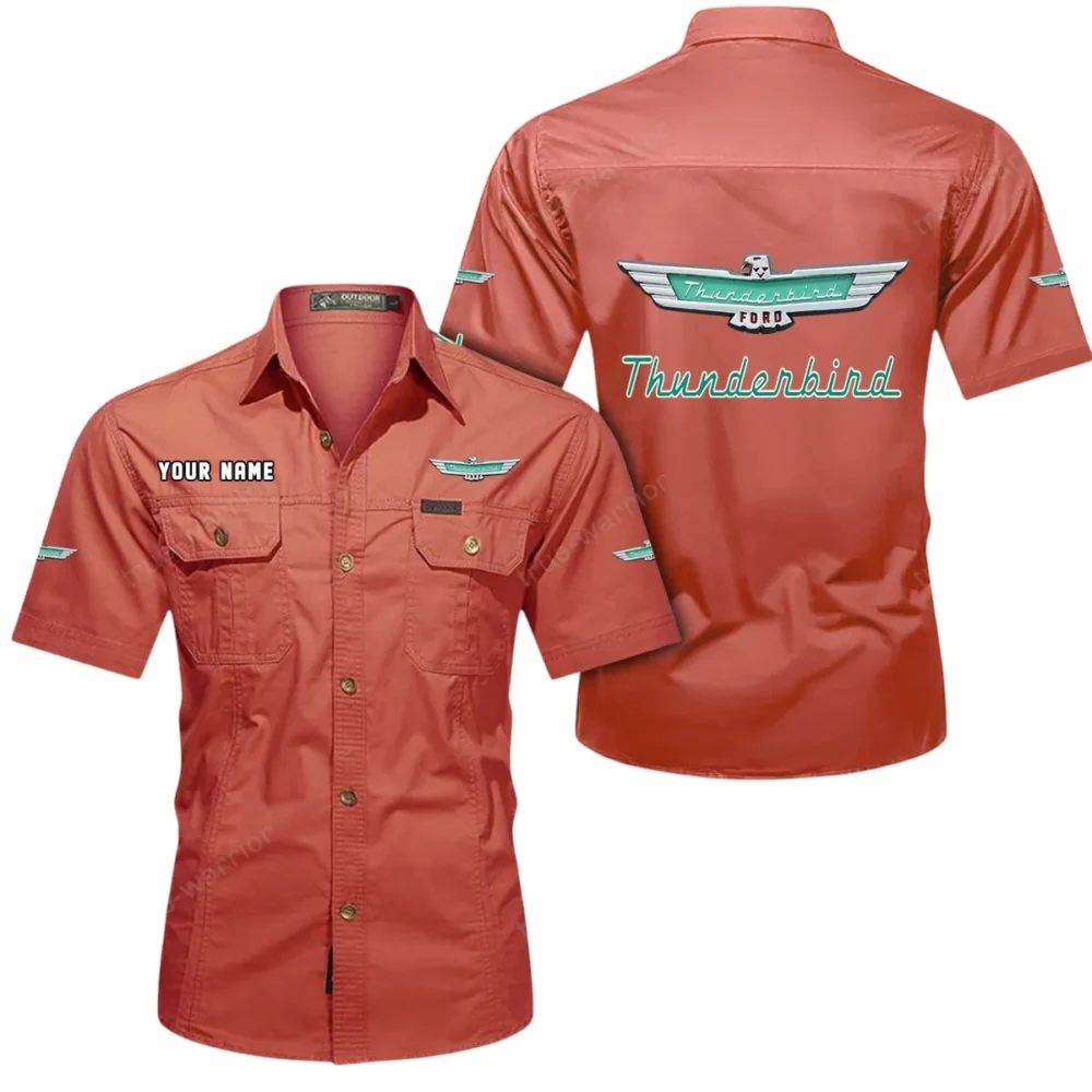 Bold Roadster Exclusive Logo Short Sleeved Shirt, Gift For Bold Roadster Enthusiasts CAR444 - Red - Image 2