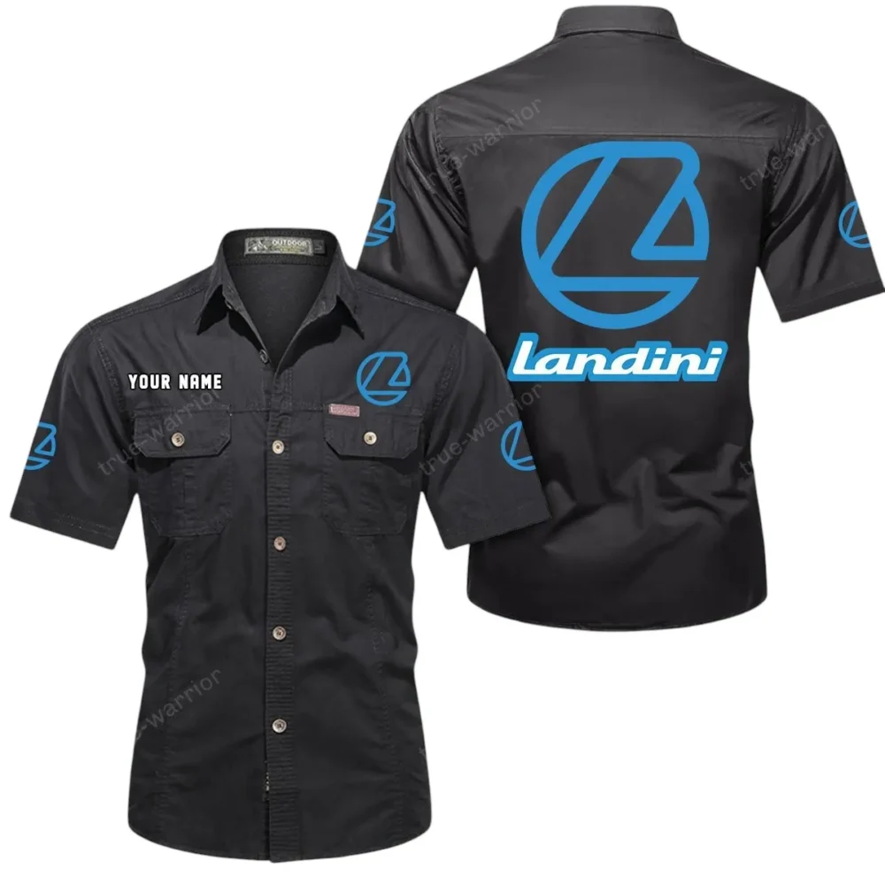 Versatile Agricultural Tractor Exclusive Logo Short Sleeved Shirt, Gift For Versatile Agricultural Tractor Lovers CAR444 - Black - Image 2