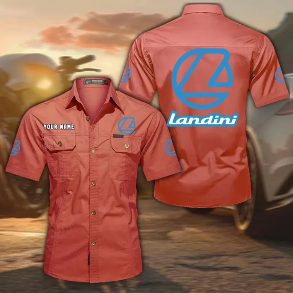 Harvest Ready Tractor Exclusive Logo Short Sleeved Shirt, Gift For Harvest Ready Tractor Enthusiasts CAR444 - Red