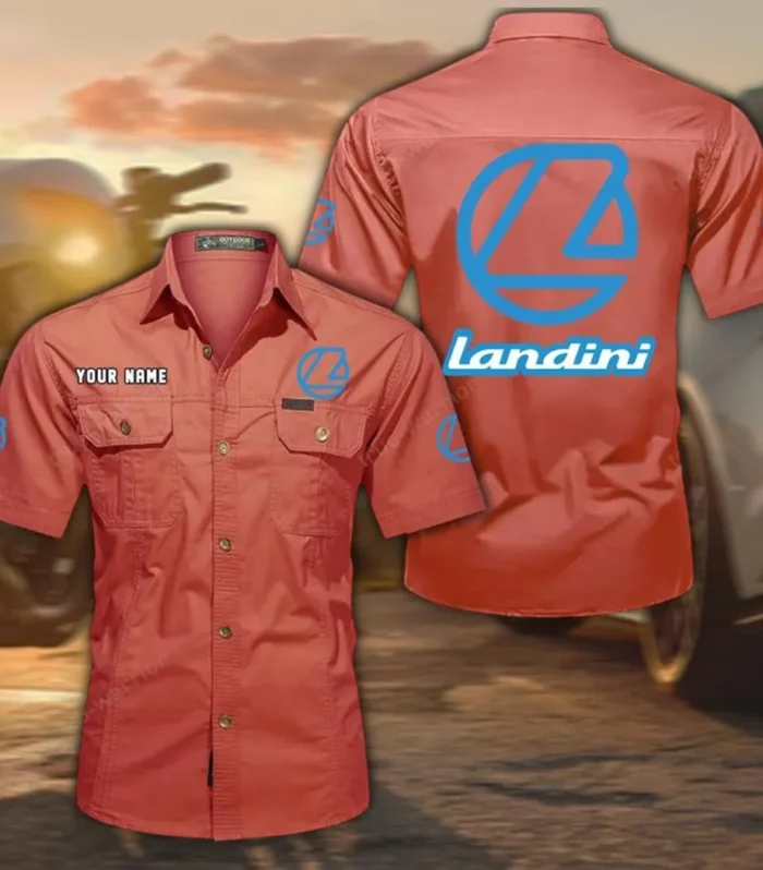 Harvest Ready Tractor Exclusive Logo Short Sleeved Shirt, Gift For Harvest Ready Tractor Enthusiasts CAR444 - Red