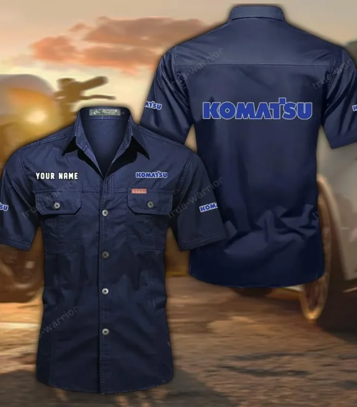 Worksite Legend Exclusive Logo Short Sleeved Shirt, Gift For Worksite Legend Enthusiasts CAR444 - Dark Blue