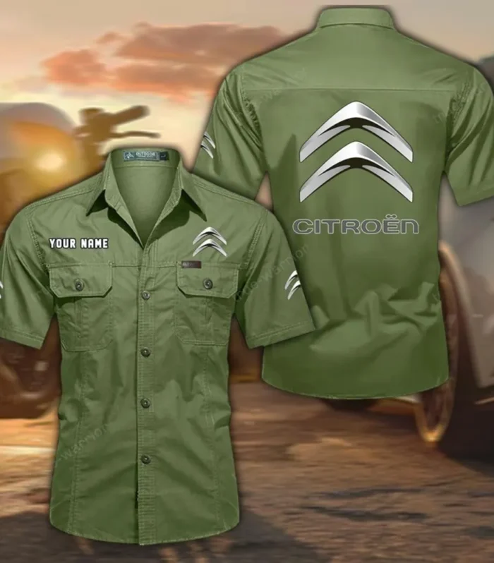 European Sedan Exclusive Logo Short Sleeved Shirt, Gift For European Sedan Lovers CAR444 - Fruit Green