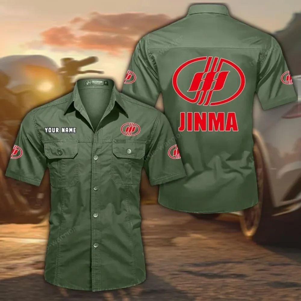 Compact Farm Tractor Exclusive Logo Short Sleeved Shirt, Gift For Compact Farm Tractor Lovers CAR444 - Army Green