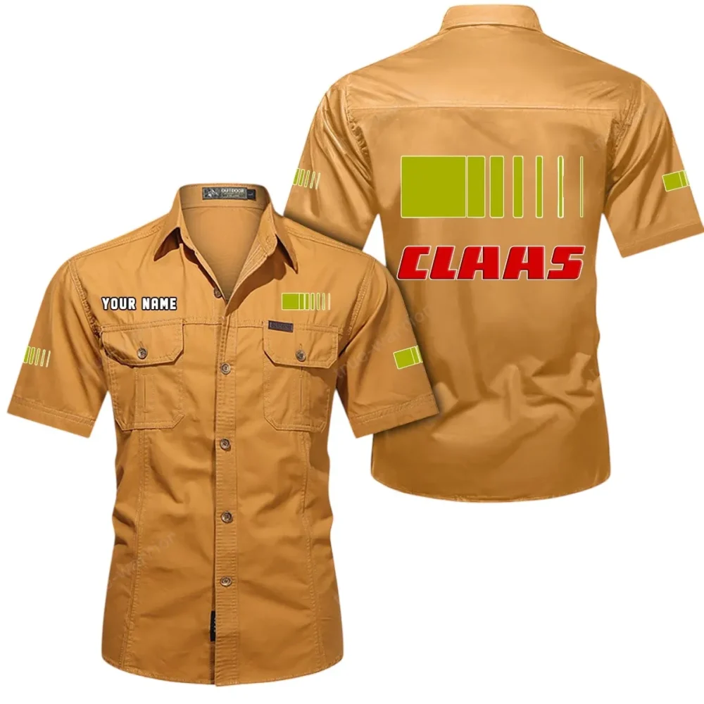 Advanced Crop Harvester Exclusive Logo Short Sleeved Shirt, Gift For Advanced Crop Harvester Lovers CAR444 - Turmeric - Image 2