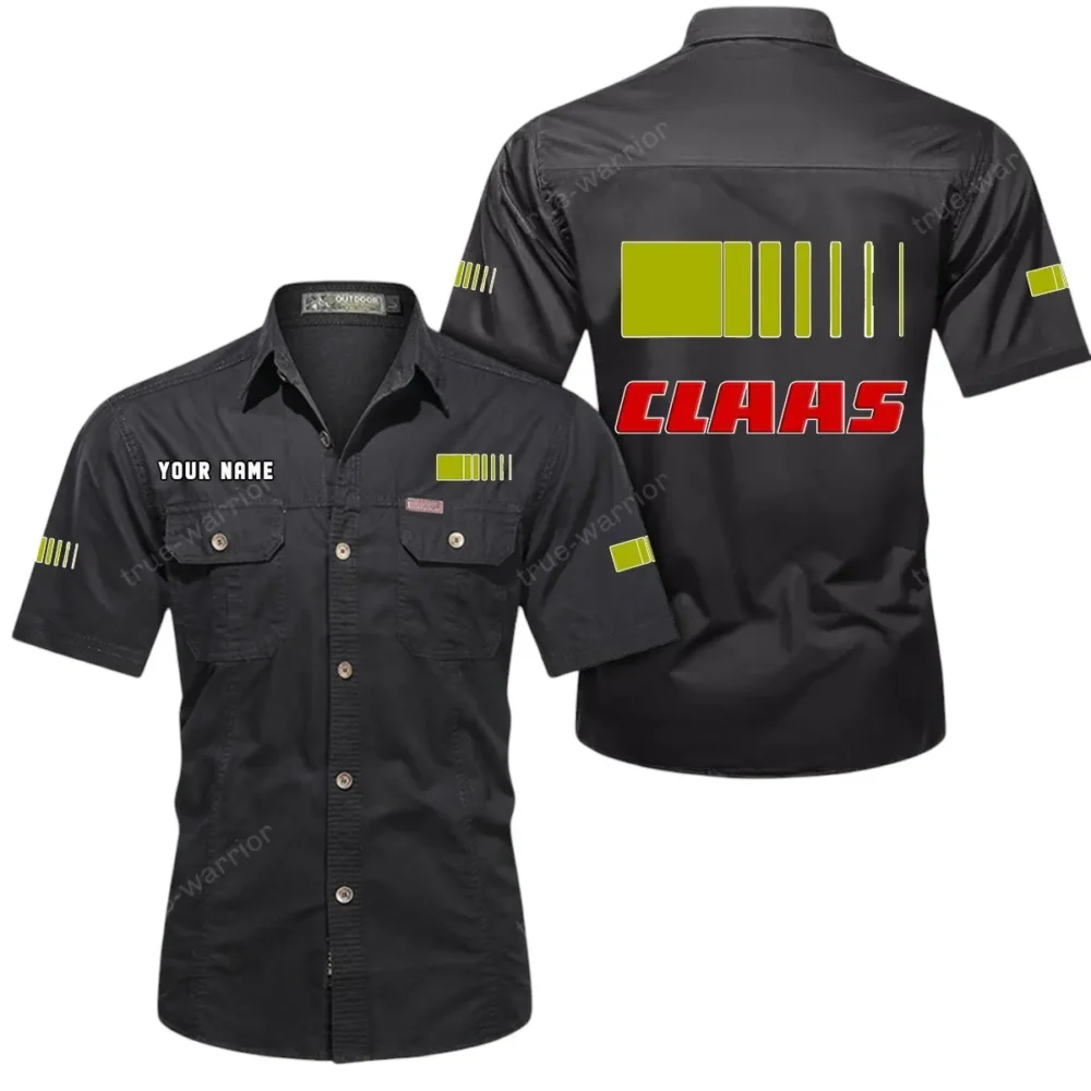 Precision Harvester Exclusive Logo Short Sleeved Shirt, Gift For Precision Harvester Enthusiasts CAR444 - Black - Image 2