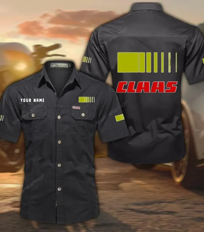 Precision Harvester Exclusive Logo Short Sleeved Shirt, Gift For Precision Harvester Enthusiasts CAR444 - Black