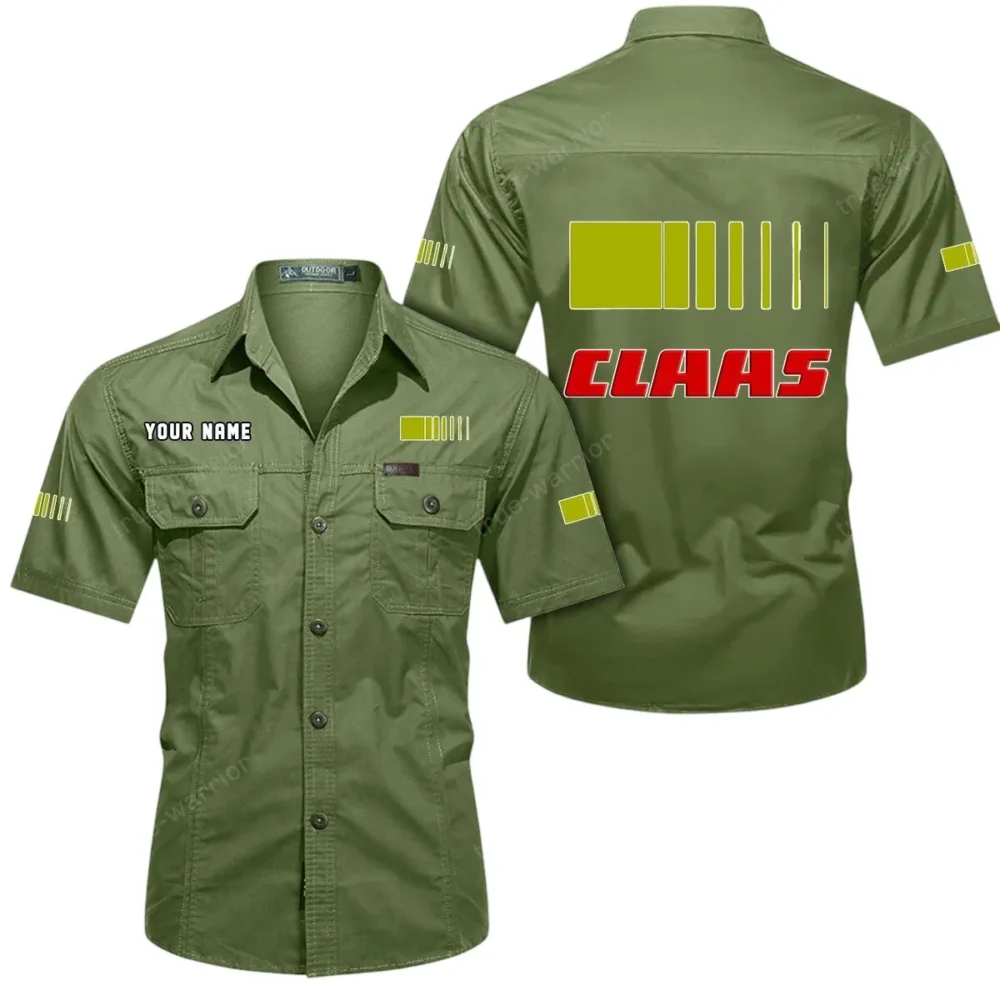 Crop Separator Exclusive Logo Short Sleeved Shirt, Gift For Crop Separator Lovers CAR444 - Fruit Green - Image 2