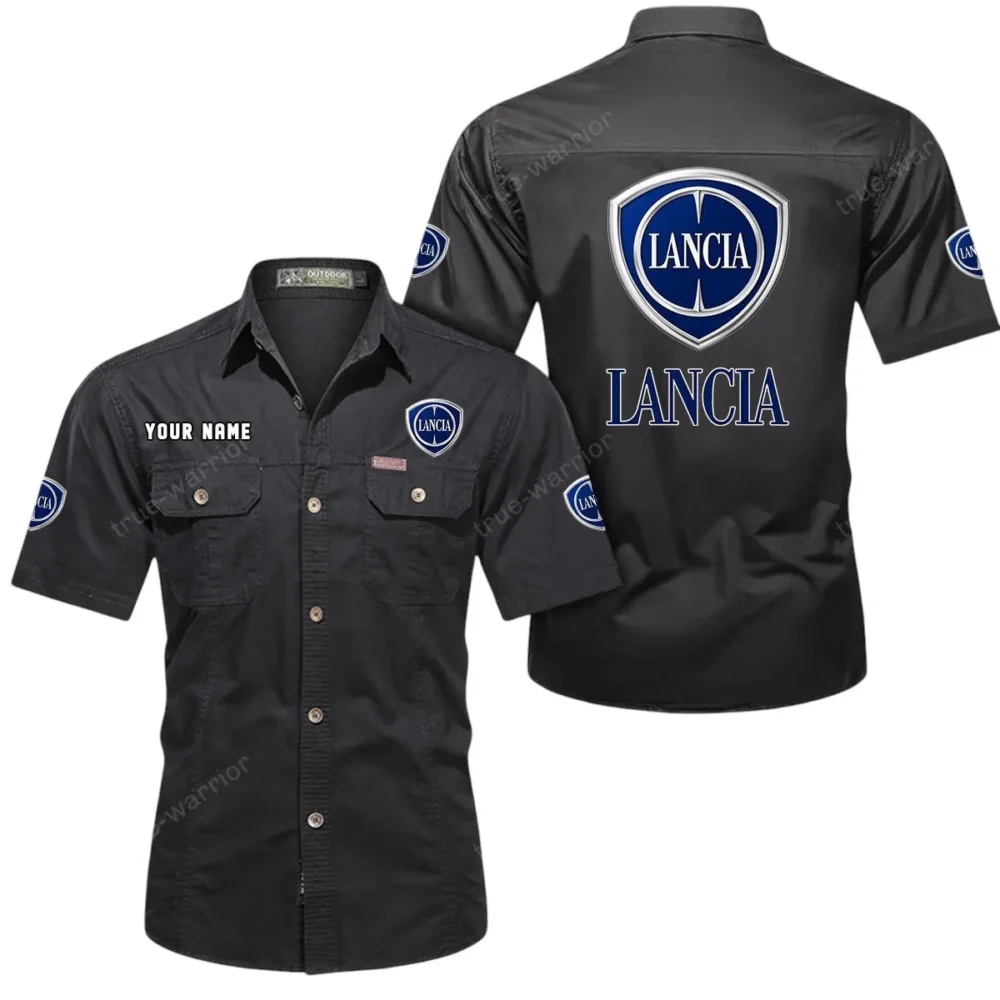Veloce Motors Exclusive Logo Short Sleeved Shirt, Gift For Veloce Motors Enthusiasts CAR444 - Black - Image 2