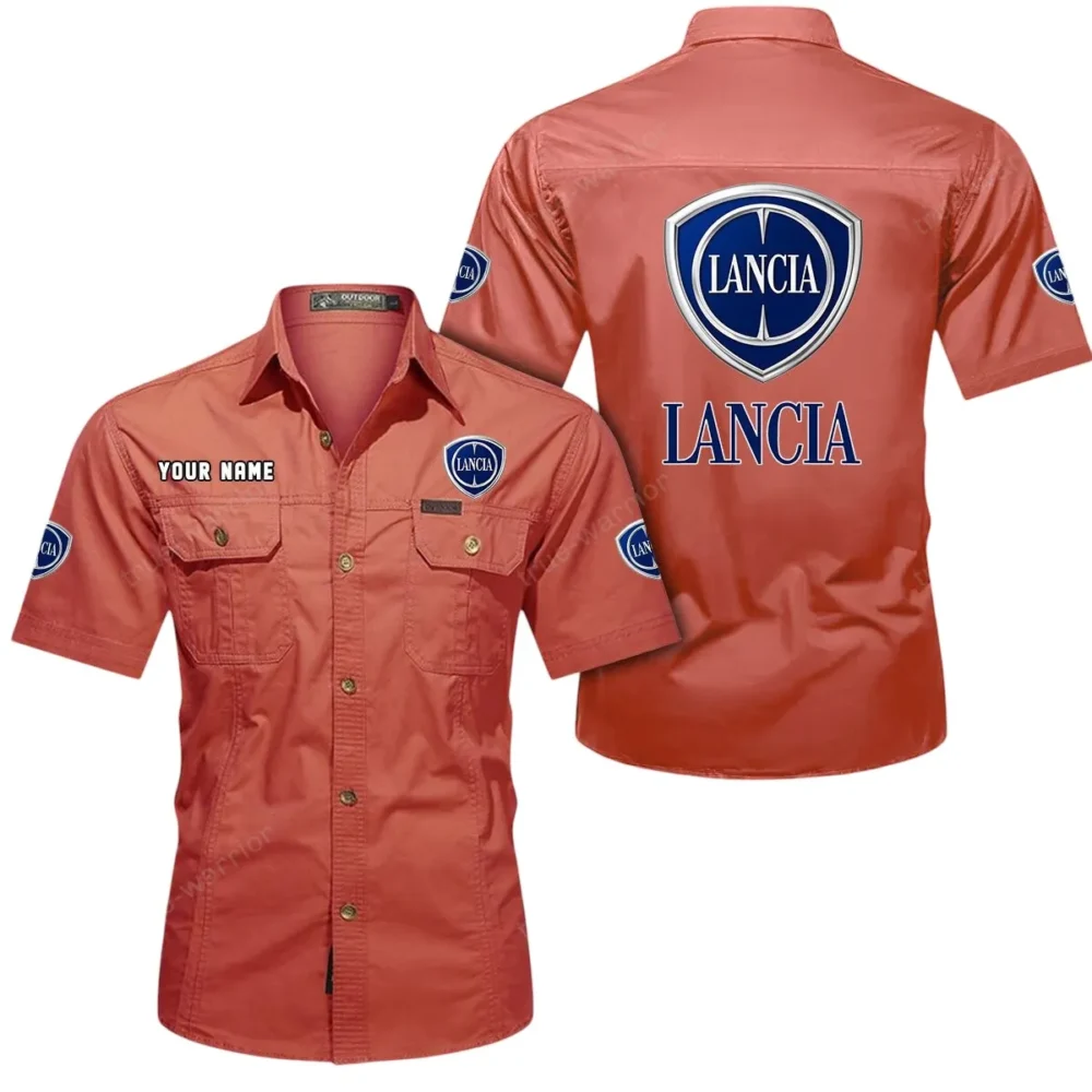Sprinta Vehicles Exclusive Logo Short Sleeved Shirt, Gift For Sprinta Vehicles Lovers CAR444 - Red - Image 2