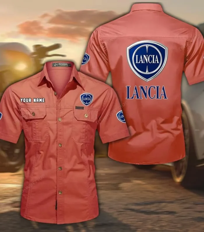 Sprinta Vehicles Exclusive Logo Short Sleeved Shirt, Gift For Sprinta Vehicles Lovers CAR444 - Red