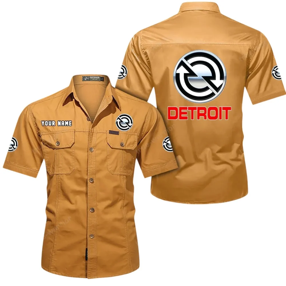 Reliance Engines Exclusive Logo Short Sleeved Shirt, Gift For Reliance Engines Enthusiasts CAR444 - Turmeric - Image 2