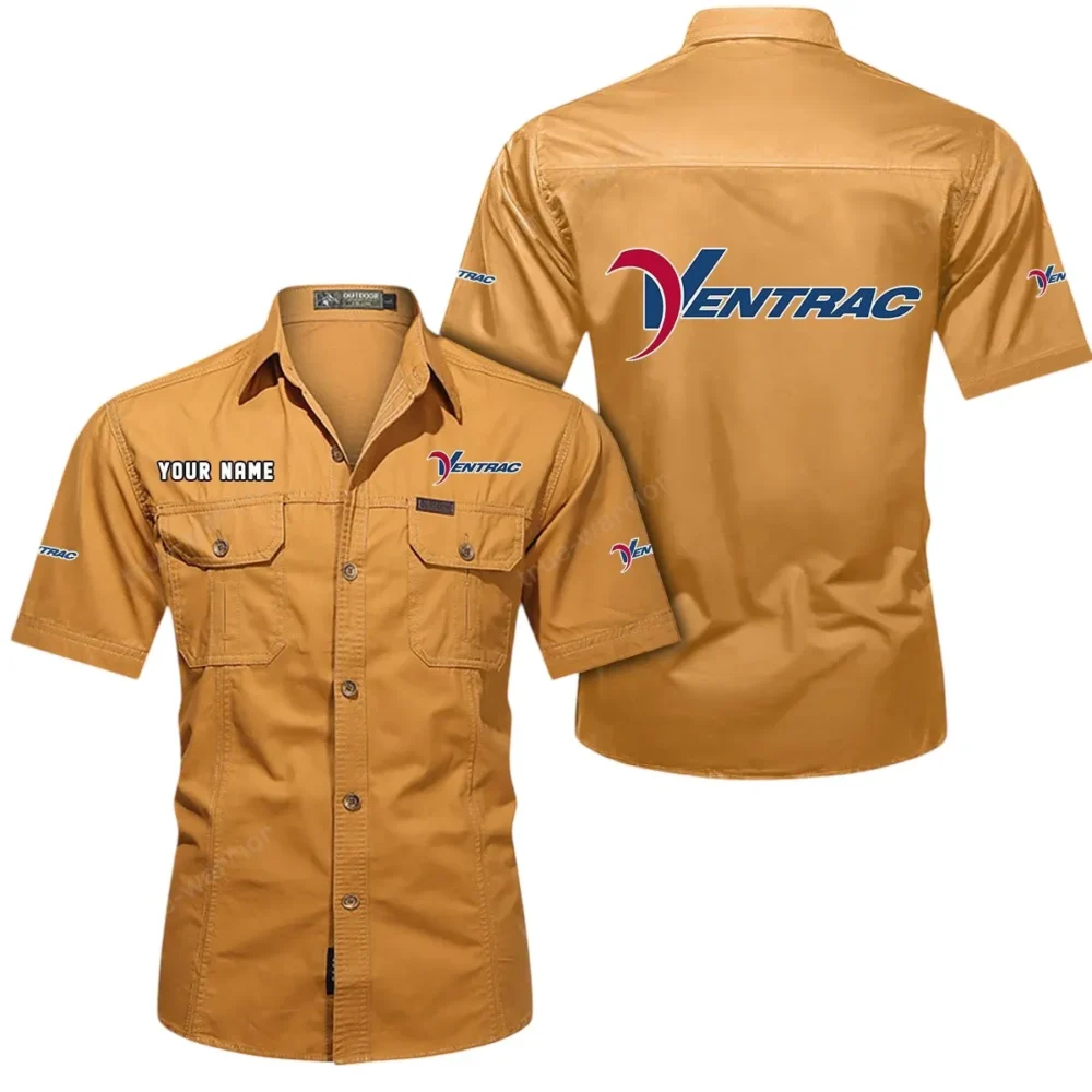 Utility Terrain Machine Exclusive Logo Short Sleeved Shirt, Gift For Utility Terrain Machine Lovers CAR444 - Turmeric - Image 2