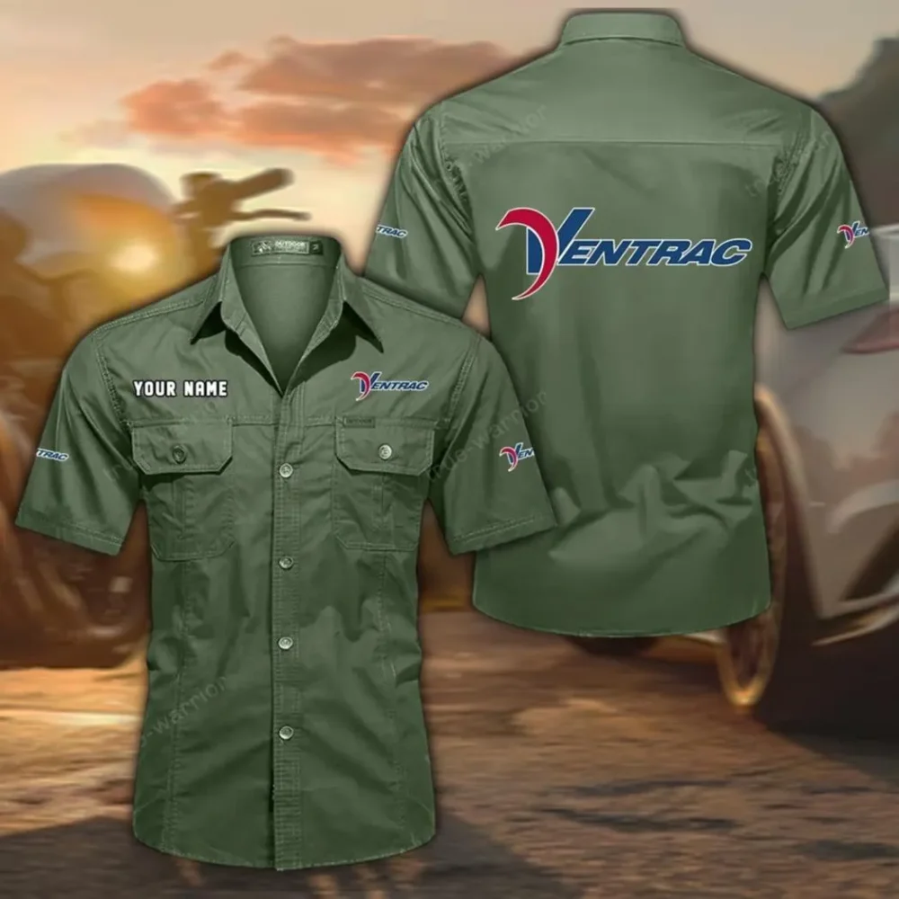 Compact Terrain Rider Exclusive Logo Short Sleeved Shirt, Gift For Compact Terrain Rider Enthusiasts CAR444 - Army Green