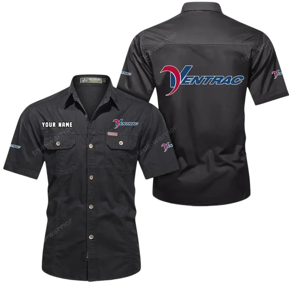 Multi-Task Utility Machine Exclusive Logo Short Sleeved Shirt, Gift For Multi-Task Utility Machine Enthusiasts CAR444 - Black - Image 2