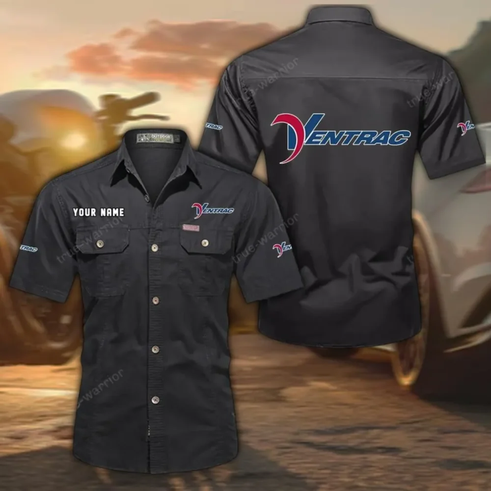 Multi-Task Utility Machine Exclusive Logo Short Sleeved Shirt, Gift For Multi-Task Utility Machine Enthusiasts CAR444 - Black