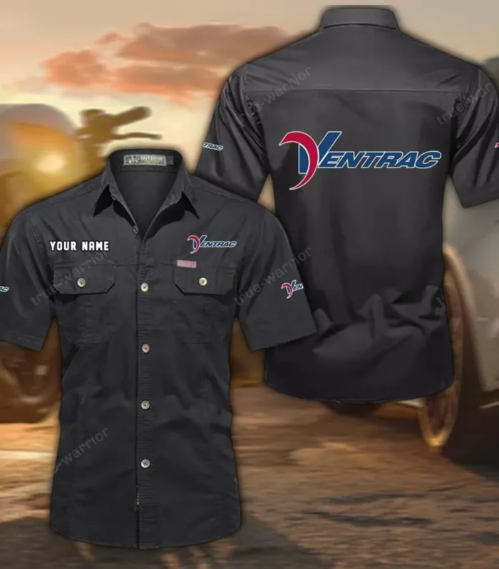 Multi-Task Utility Machine Exclusive Logo Short Sleeved Shirt, Gift For Multi-Task Utility Machine Enthusiasts CAR444 - Black