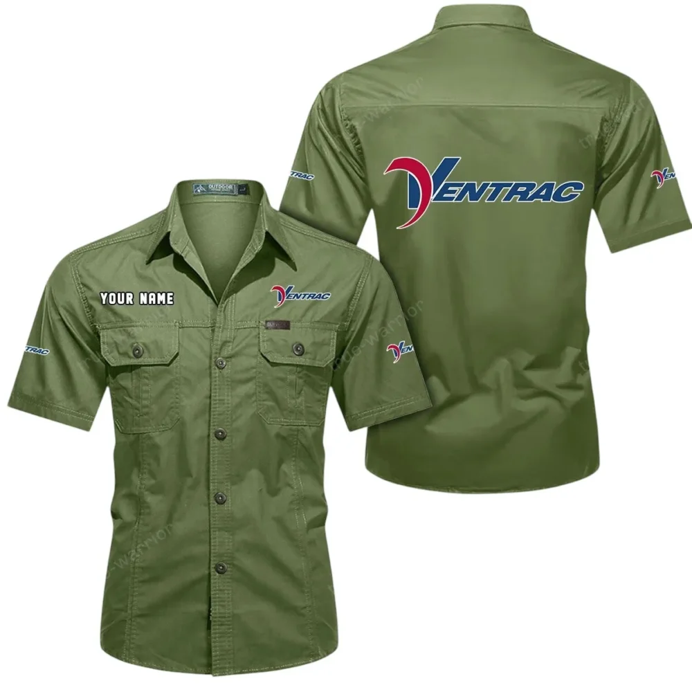 Rugged Landscape Vehicle Exclusive Logo Short Sleeved Shirt, Gift For Rugged Landscape Vehicle Enthusiasts CAR444 - Fruit Green - Image 2