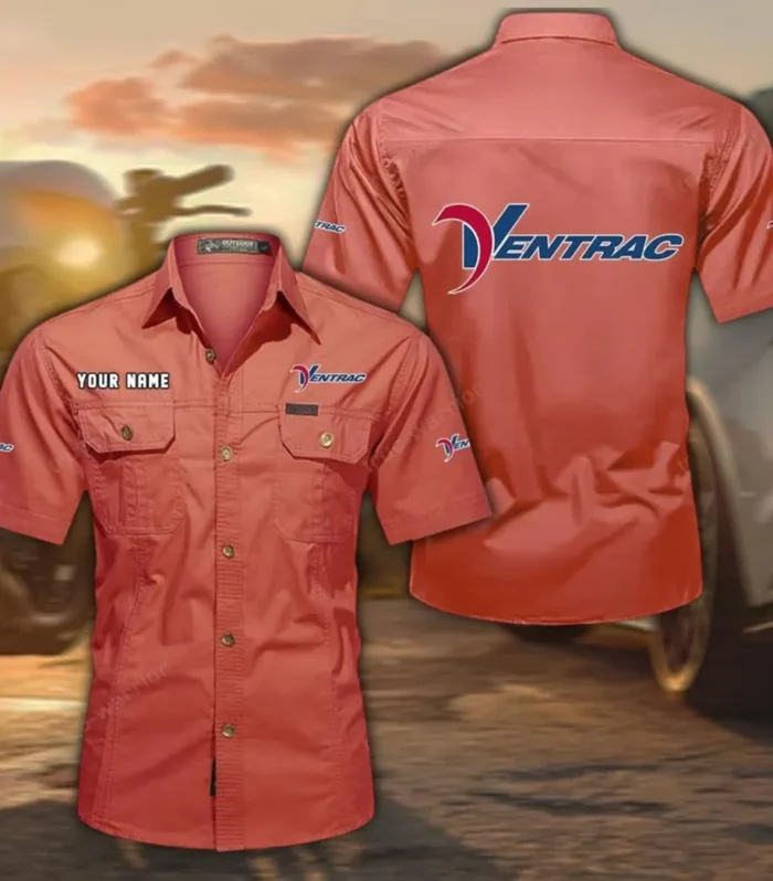 AgriFlex Tractor Exclusive Logo Short Sleeved Shirt, Gift For AgriFlex Tractor Lovers CAR444 - Red