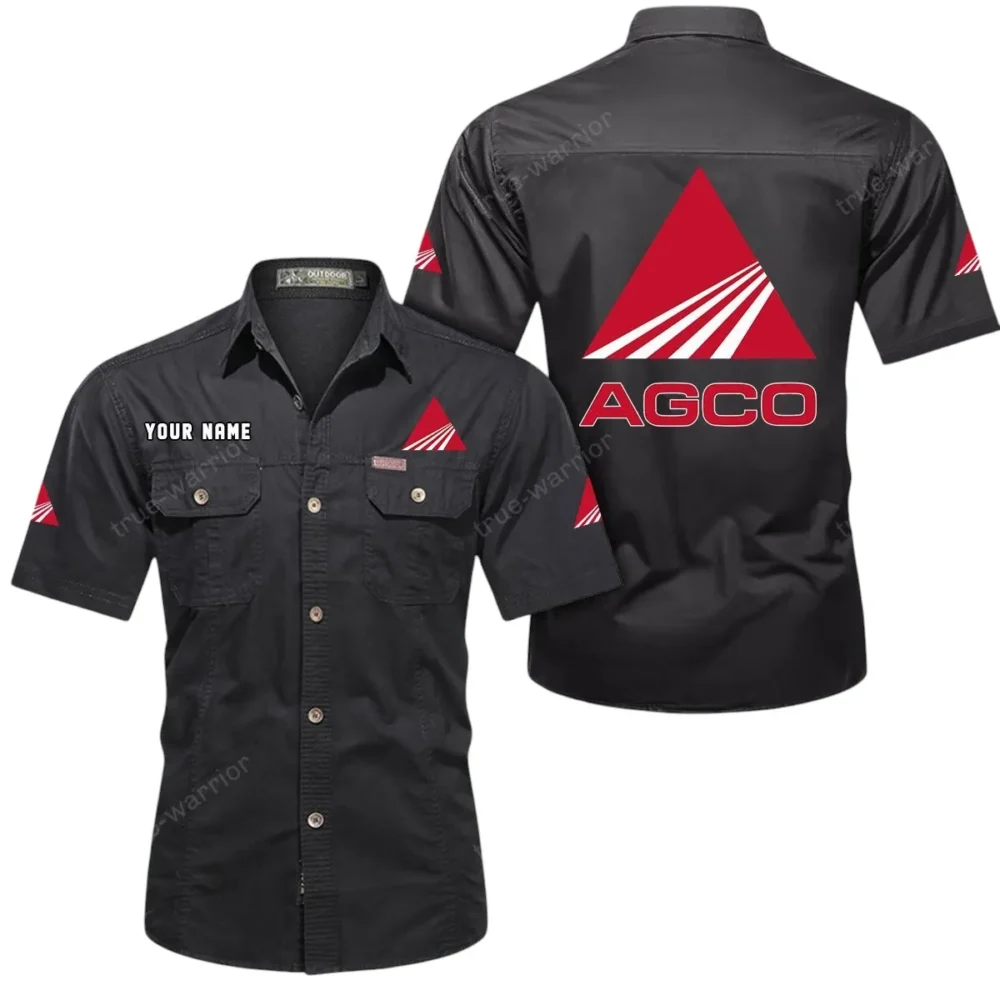 AllField Equipment Exclusive Logo Short Sleeved Shirt, Gift For AllField Equipment Lovers CAR444 - Black - Image 2