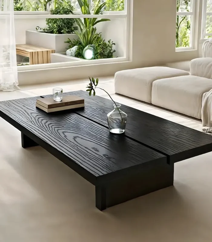 Tea Table Ash Wood Ivy Modern Living Room