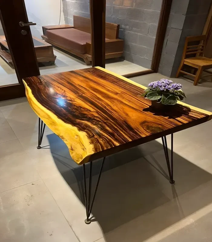 Side Table Solid Wood Modern Sofa Living Room